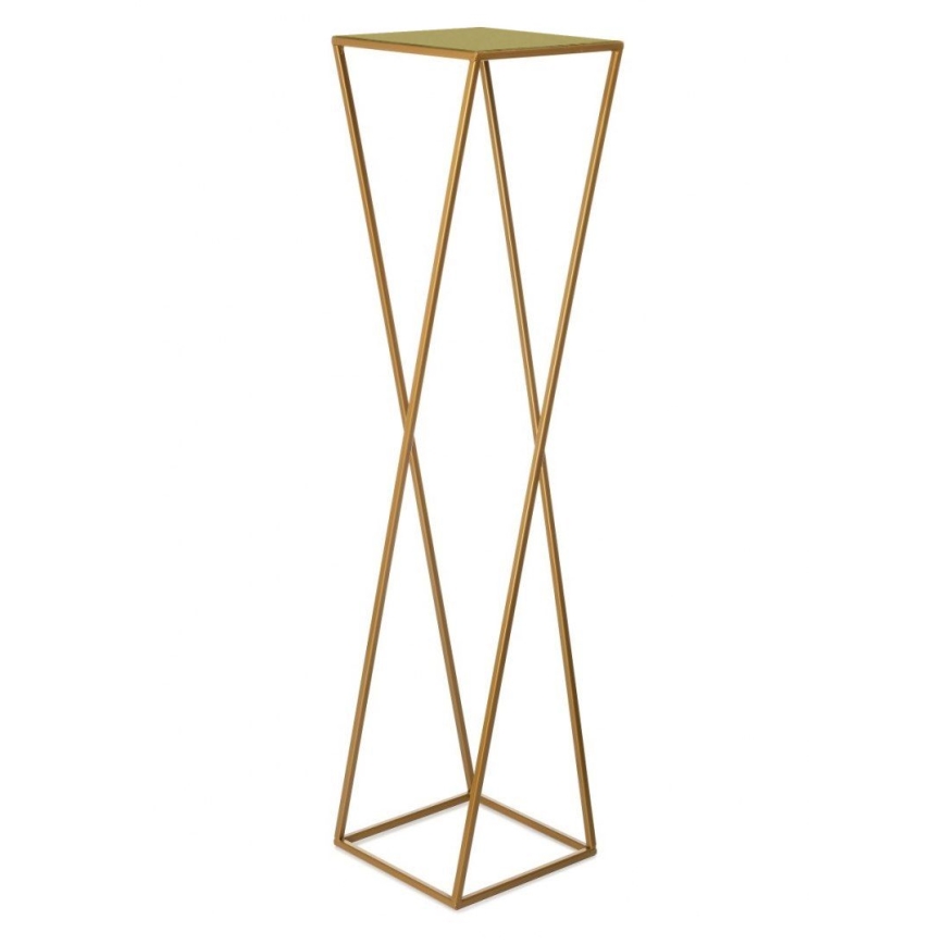 Blomställ 100x24 cm guld