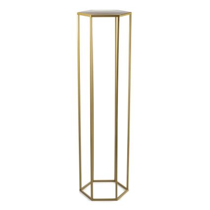 Blomställ 100x24 cm guld
