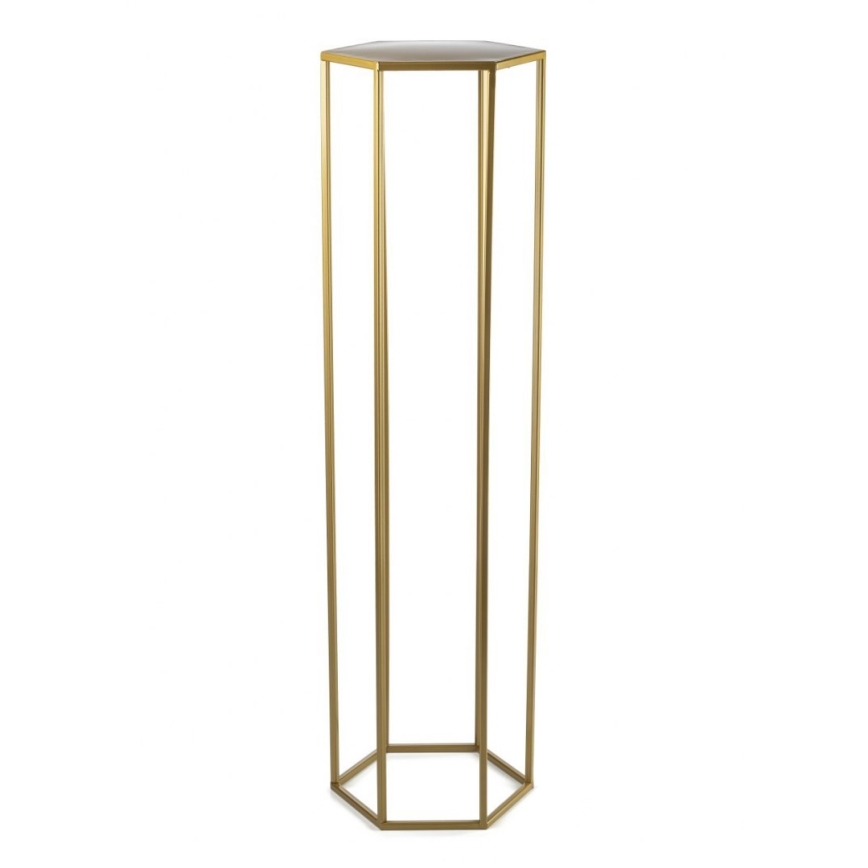 Blomställ 100x24 cm guld