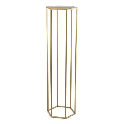 Blomställ 100x24 cm guld