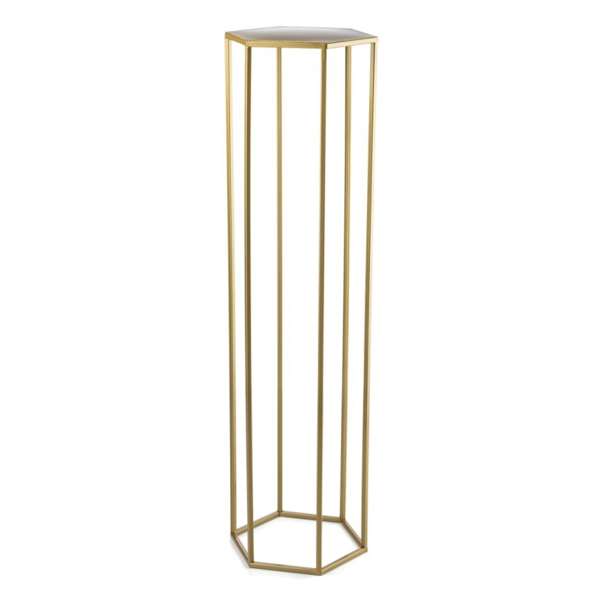 Blomställ 100x24 cm guld