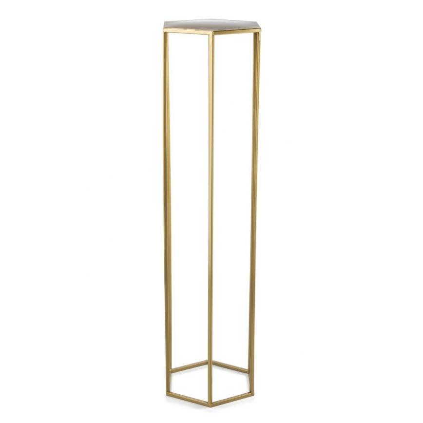 Blomställ 100x24 cm guld