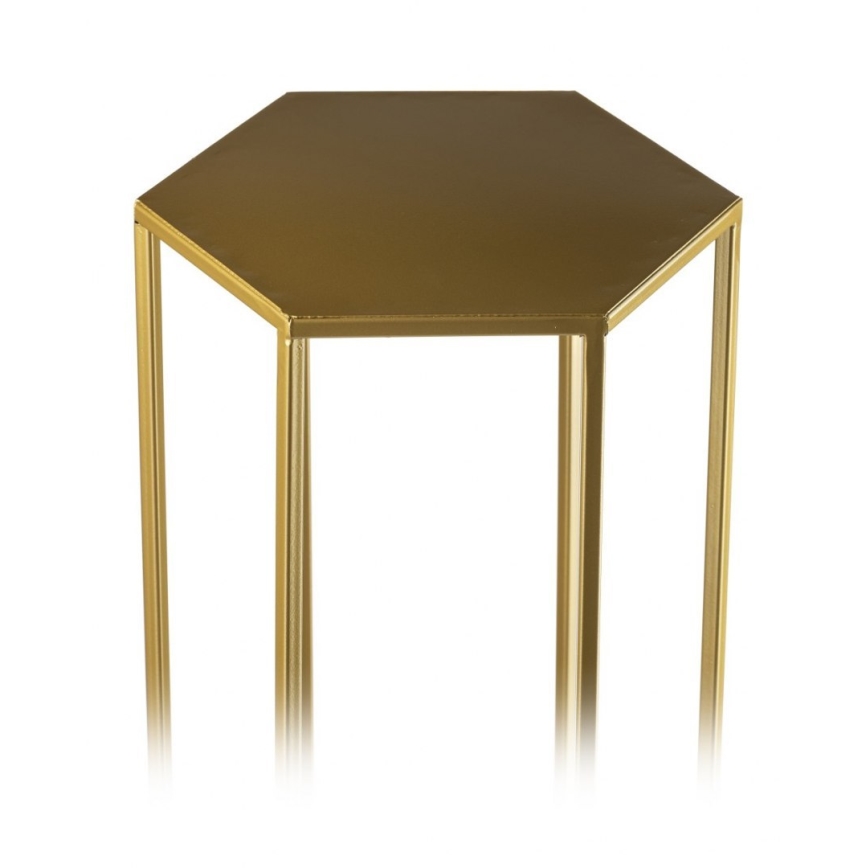 Blomställ 100x24 cm guld