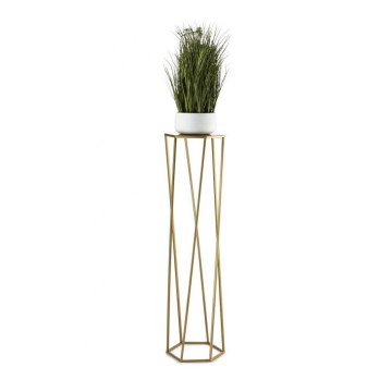 Blomställ 100x24 cm guld