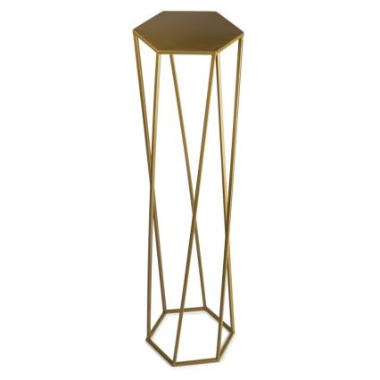 Blomställ 100x24 cm guld