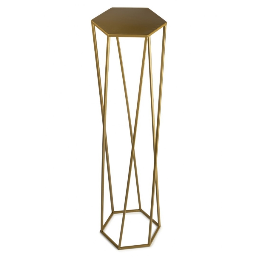 Blomställ 100x24 cm guld