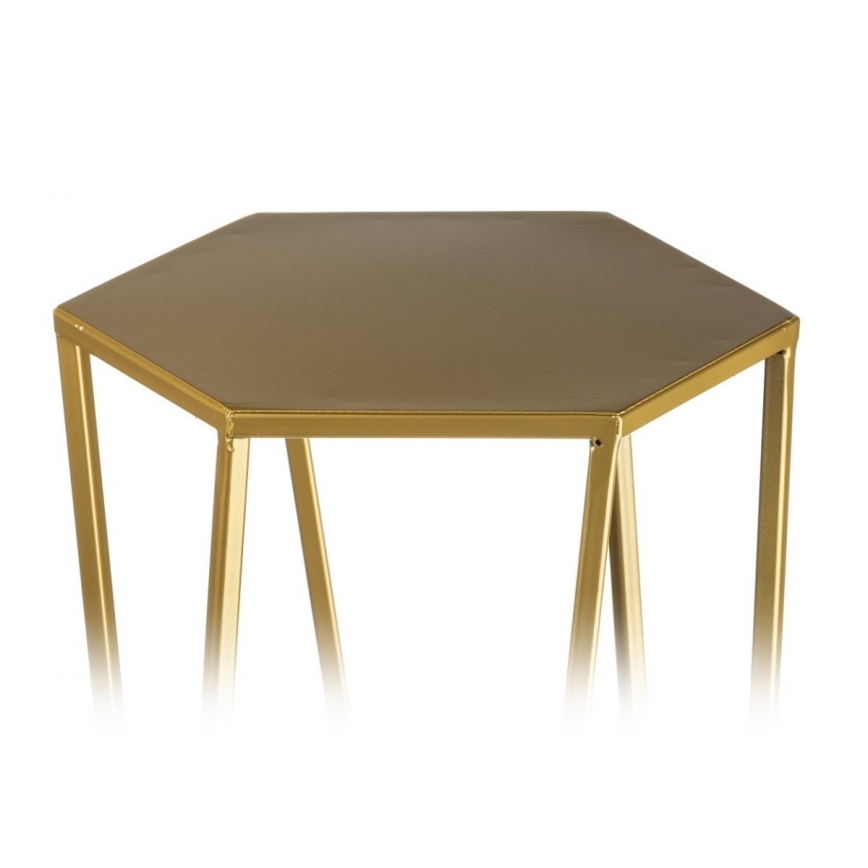 Blomställ 100x24 cm guld