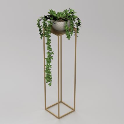 Blomställ 100x24 cm guld
