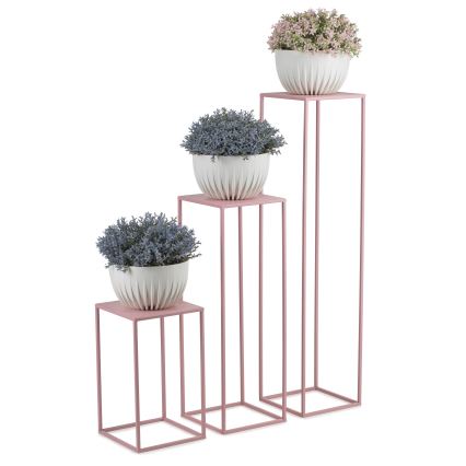 Blomställ 100x24 cm rosa