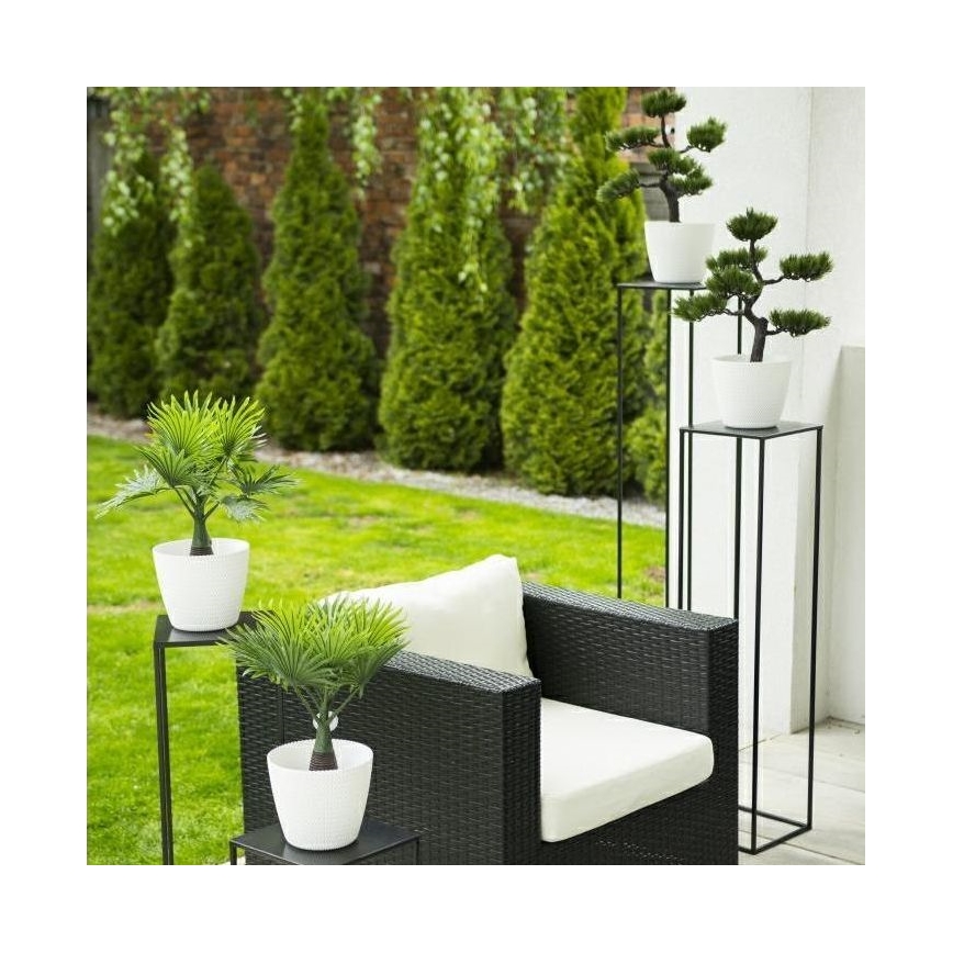 Blomställ 100x24 cm svart