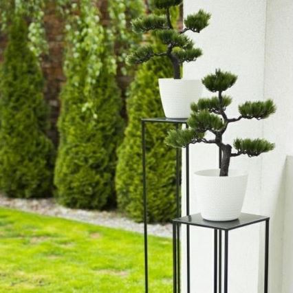 Blomställ 100x24 cm svart