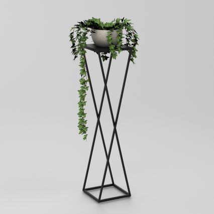 Blomställ 100x24 cm svart