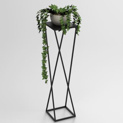 Blomställ 100x24 cm svart