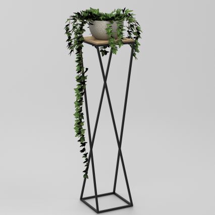 Blomställ 100x24 cm svart