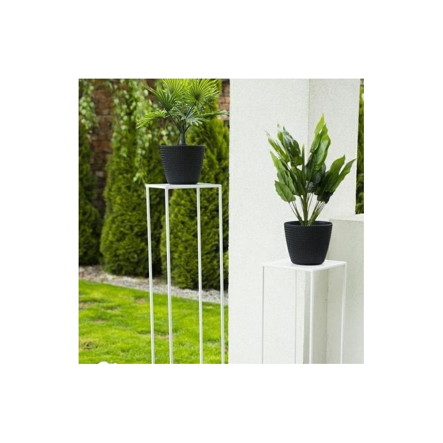 Blomställ 100x24 cm vit