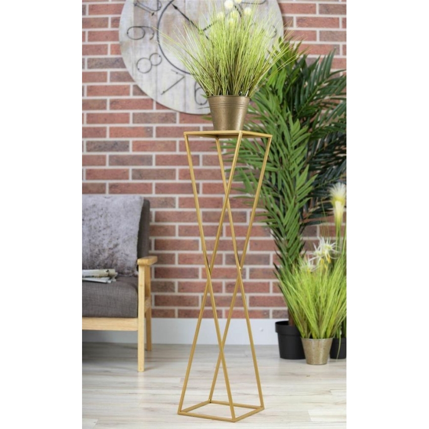 Blomställ 100x24 guld