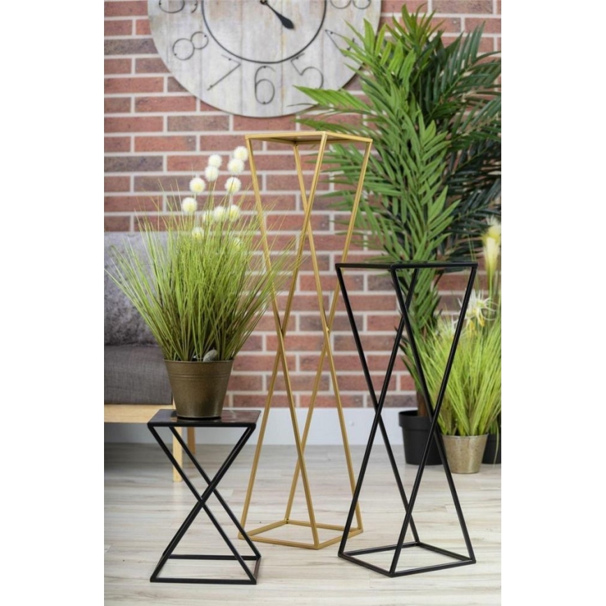 Blomställ 100x24 guld