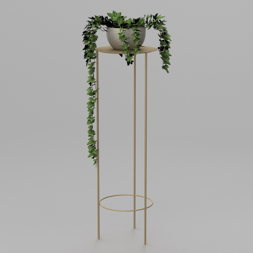 Blomställ 100x32 cm gyllene