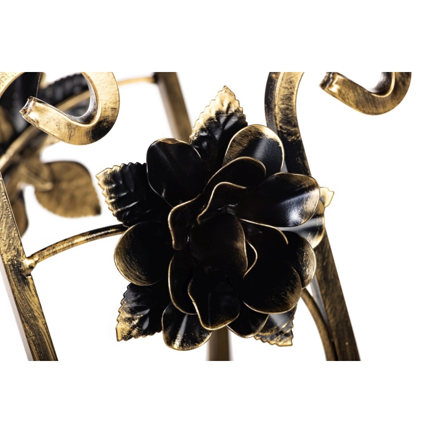 Blomställ 100x70 cm guld