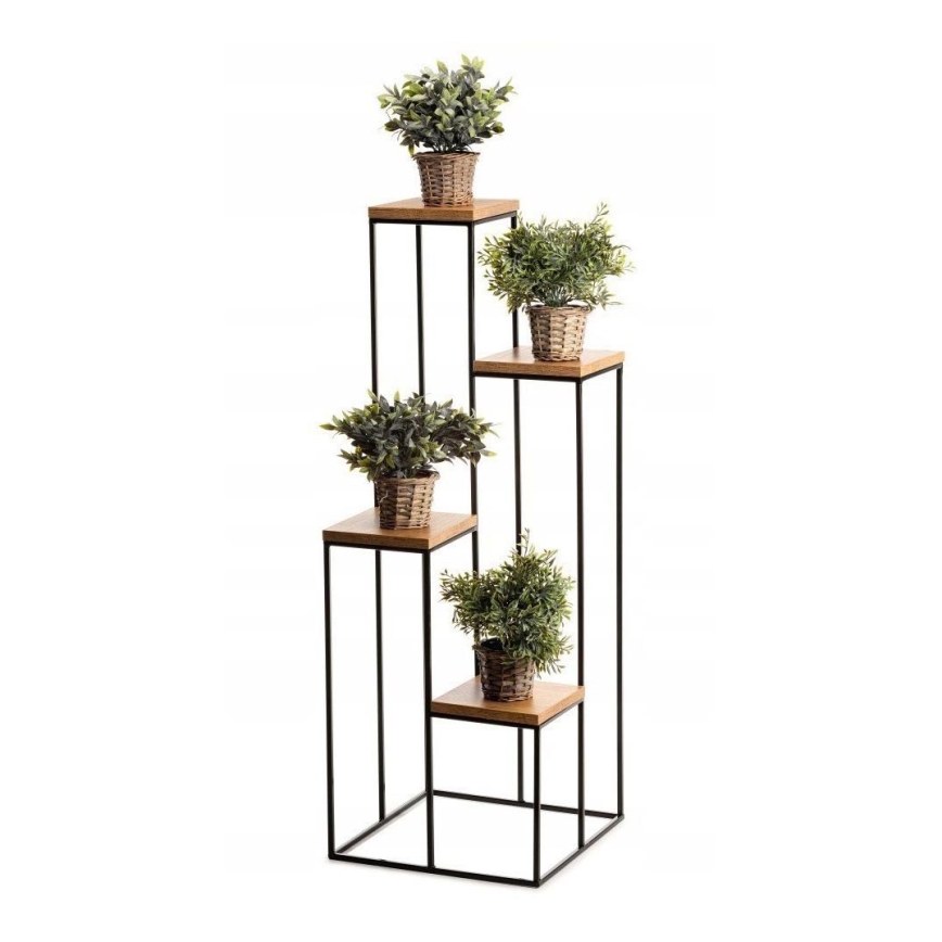 Blomställ 110x40 cm svart/brun