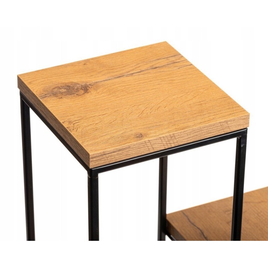 Blomställ 110x40 cm svart/brun