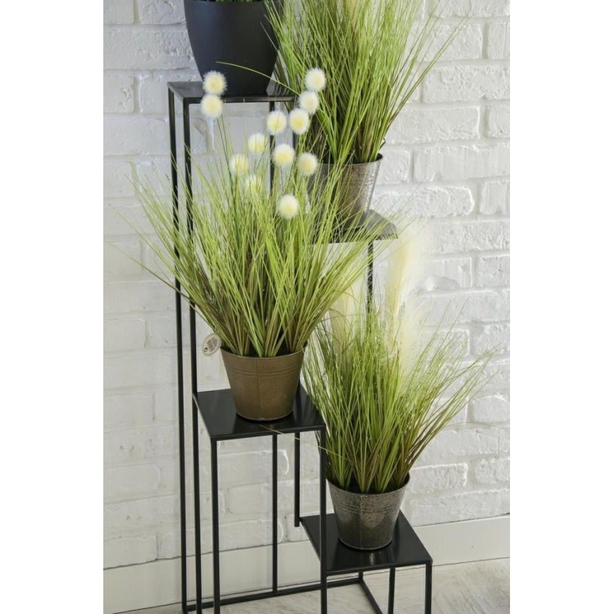 Blomställ 110x40 cm svart