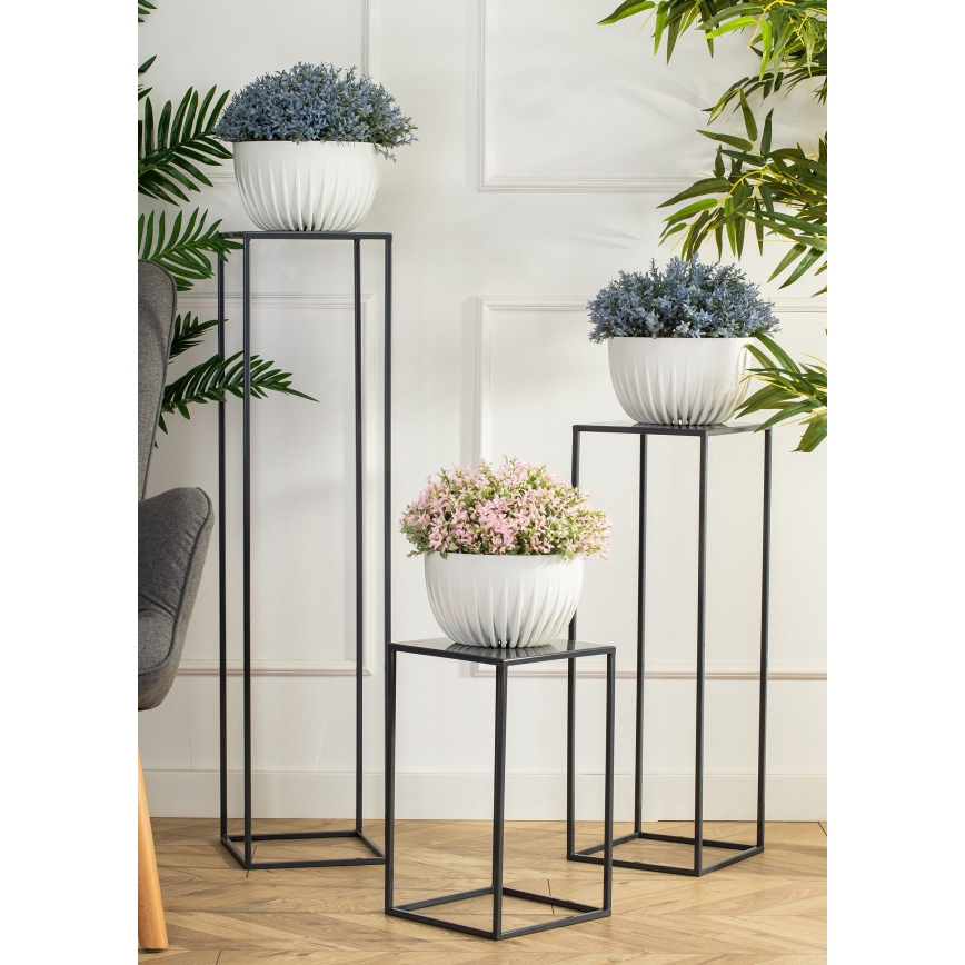 Blomställ 40x24 cm antracit