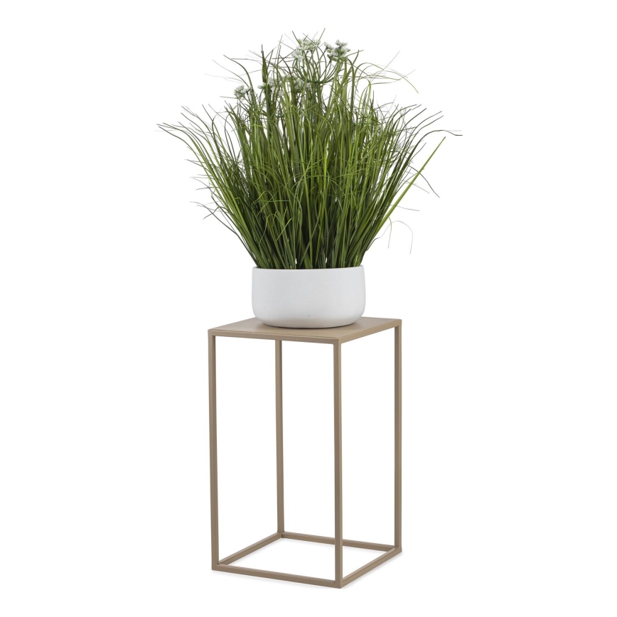 Blomställ 40x24 cm beige