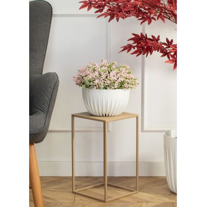 Blomställ 40x24 cm beige
