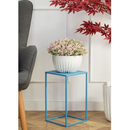 Blomställ 40x24 cm blå