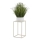 Blomställ 40x24 cm grädde