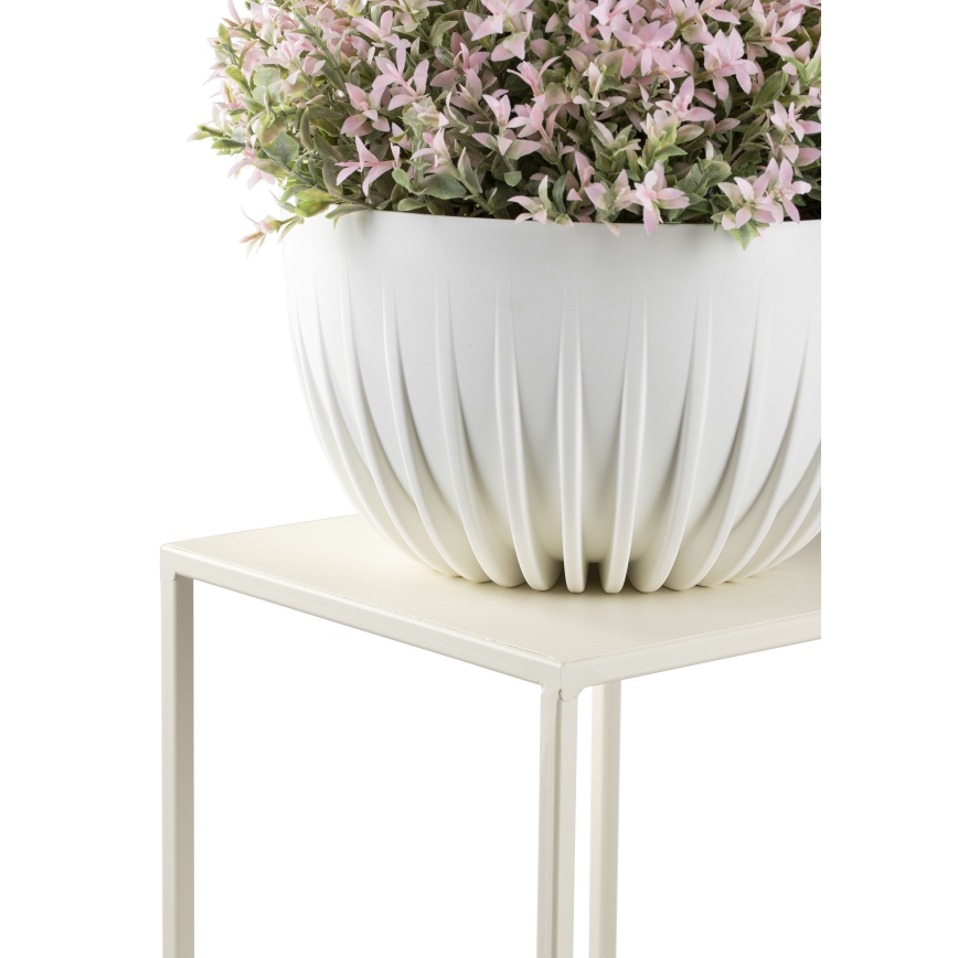 Blomställ 40x24 cm grädde