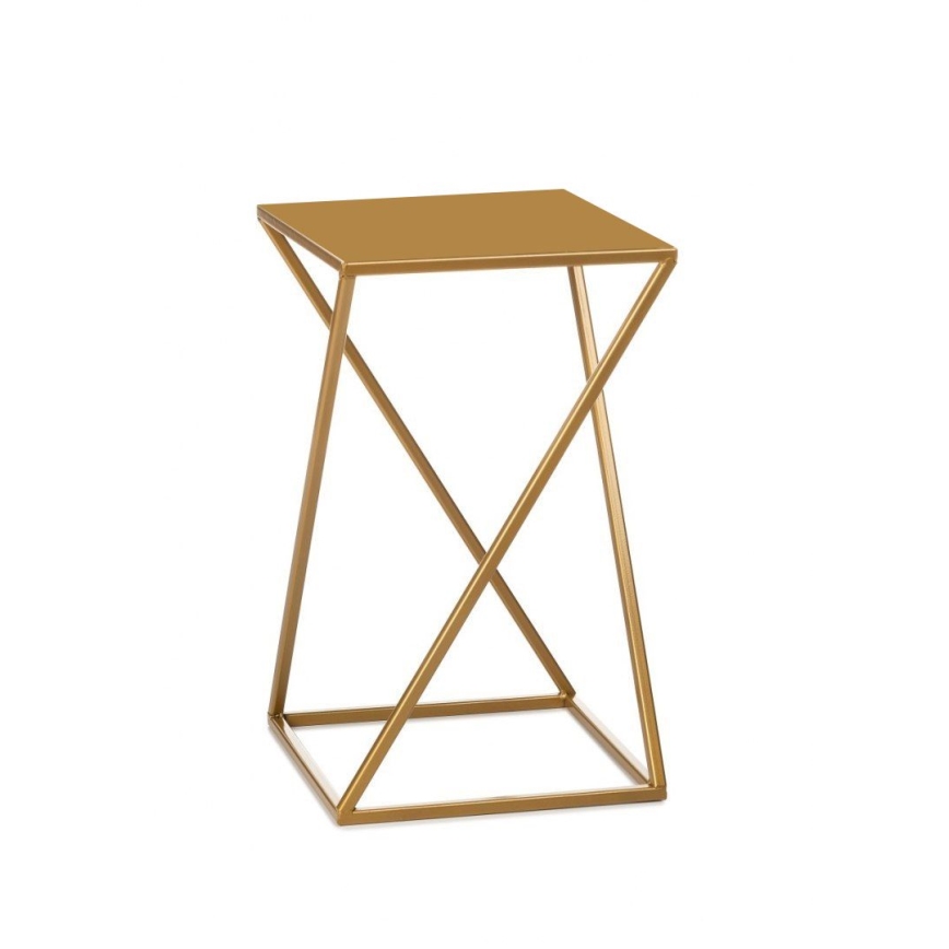 Blomställ 40x24 cm guld