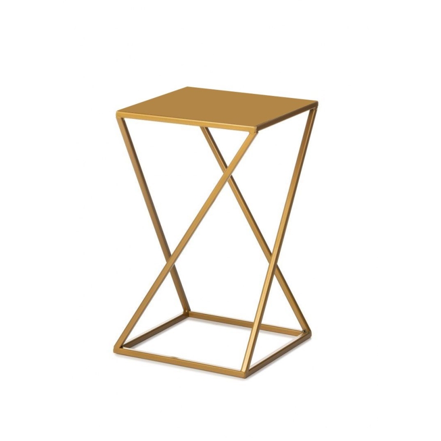 Blomställ 40x24 cm guld