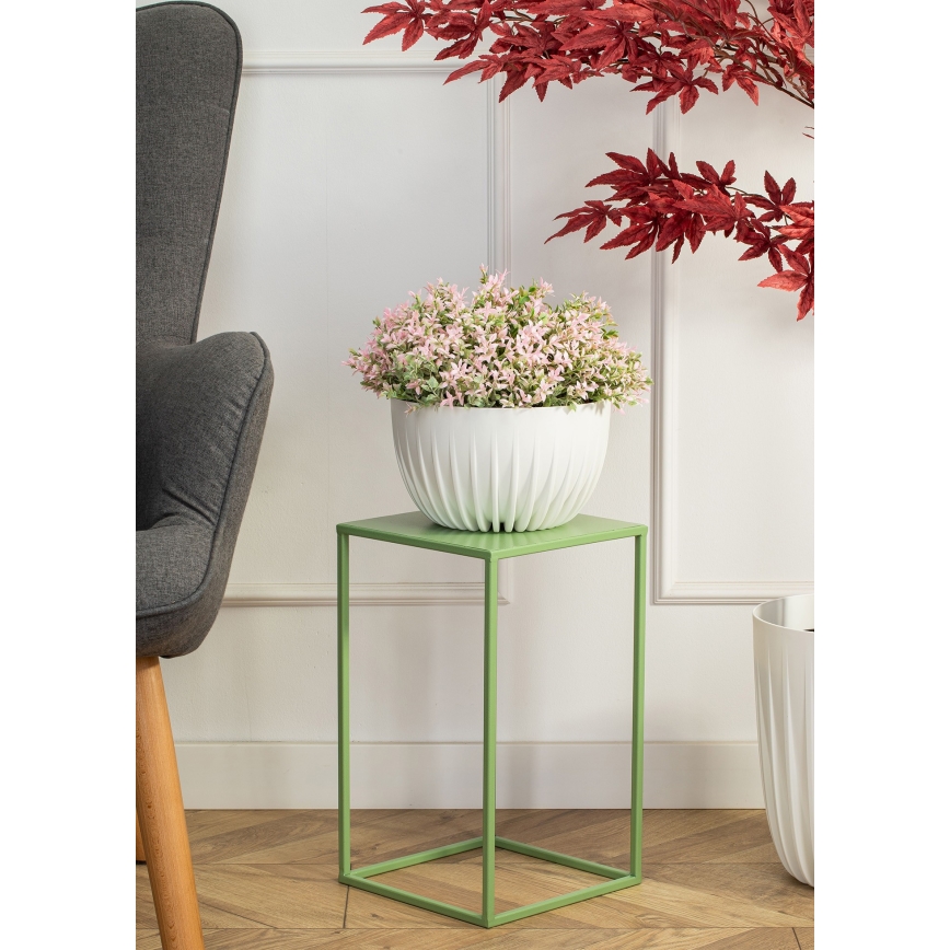 Blomställ 40x24 cm mörkgrön
