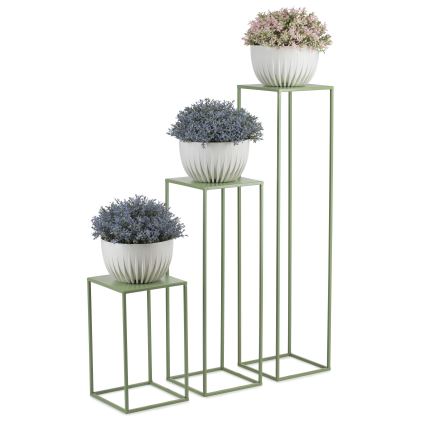Blomställ 40x24 cm mörkgrön