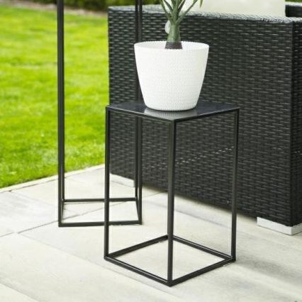 Blomställ 40x24 cm svart