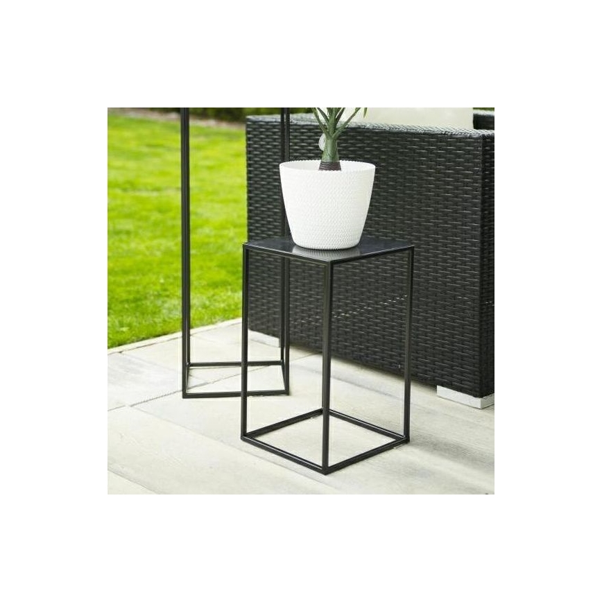 Blomställ 40x24 cm svart