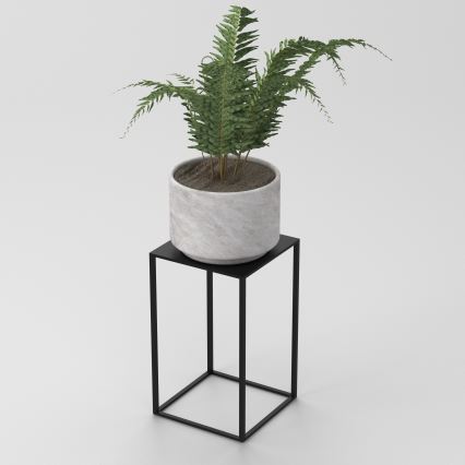 Blomställ 40x24 cm svart