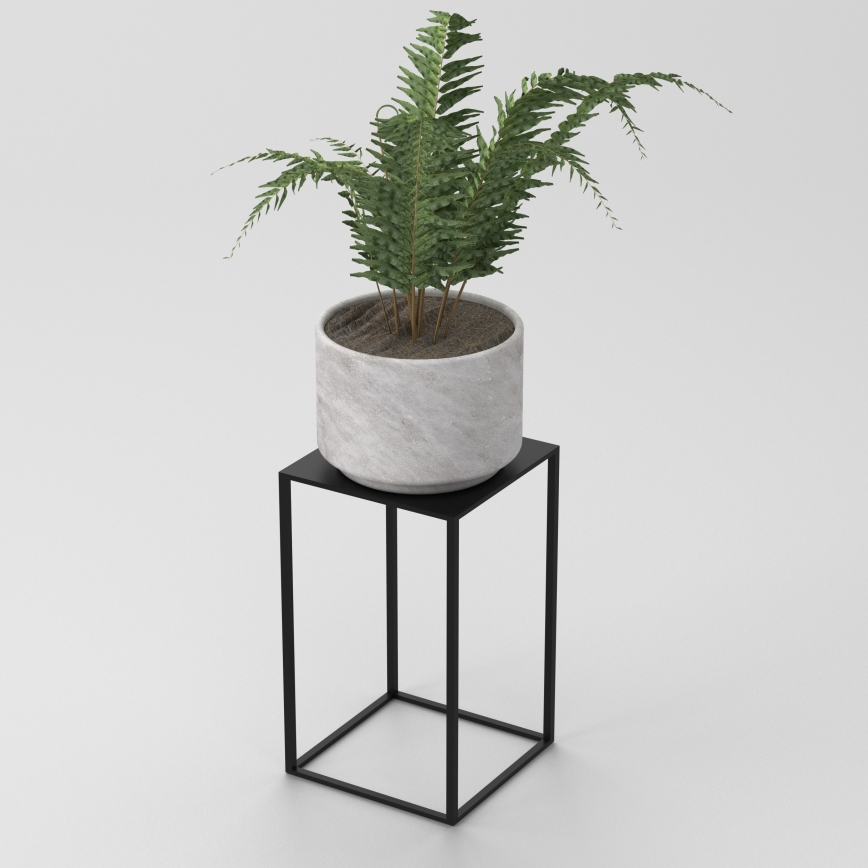 Blomställ 40x24 cm svart