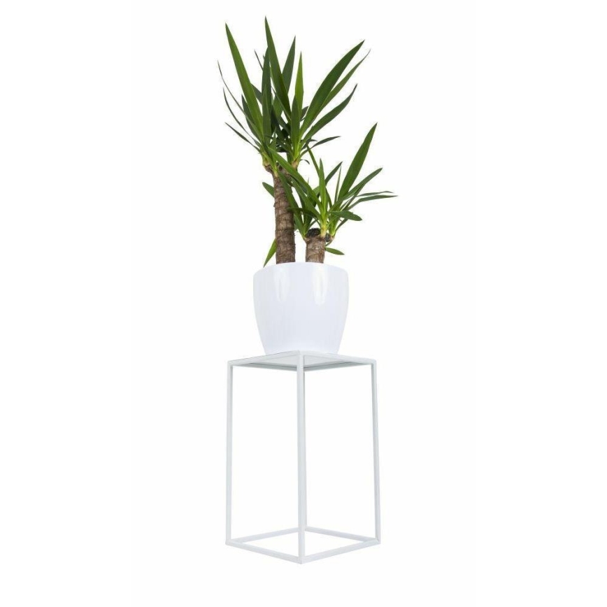 Blomställ 40x24 cm vit