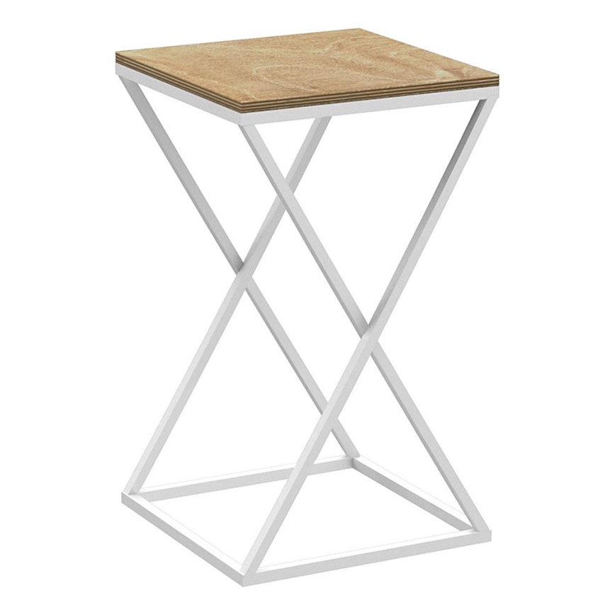 Blomställ 40x24 cm vit