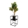 Blomställ 40x24 svart