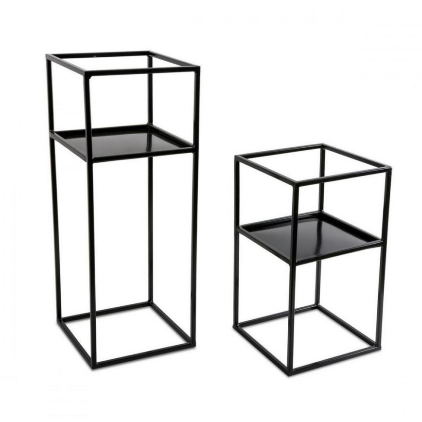 Blomställ 40x24 svart