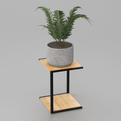 Blomställ 40x30x34 cm svart