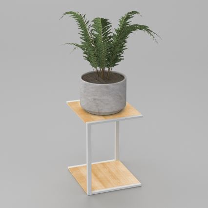 Blomställ 40x30x34 cm vit