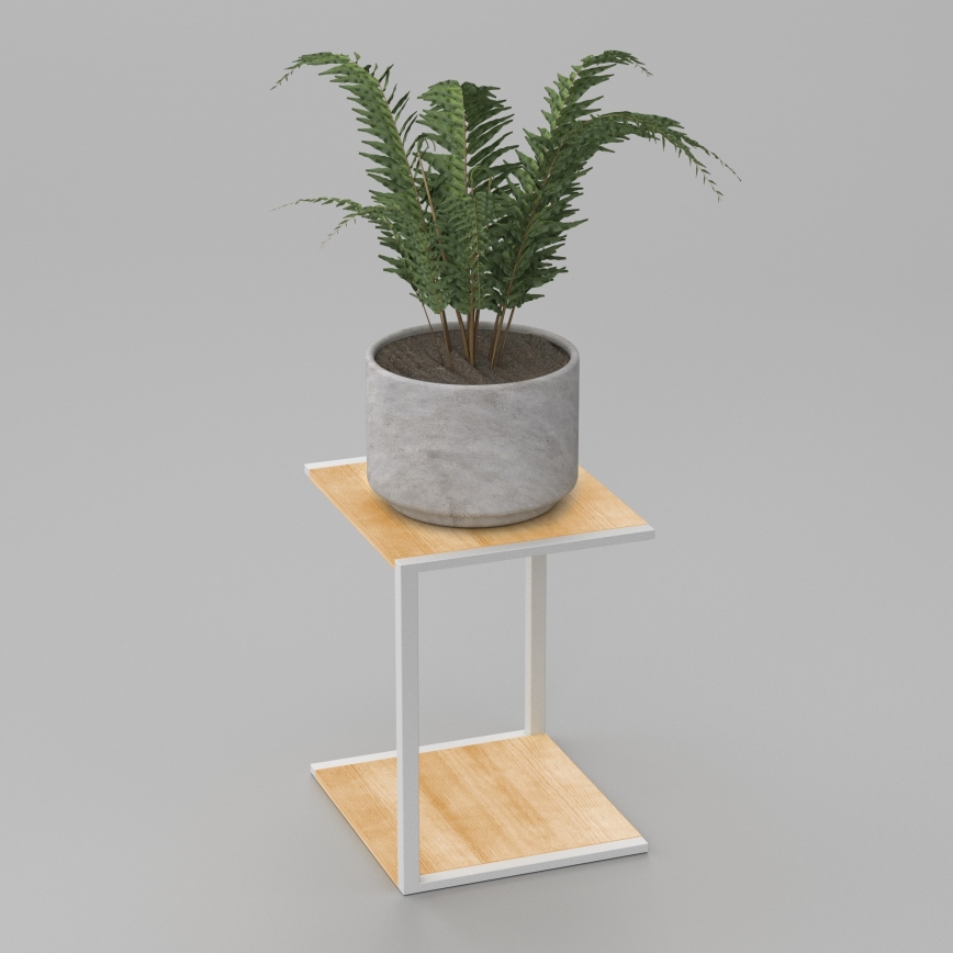 Blomställ 40x30x34 cm vit