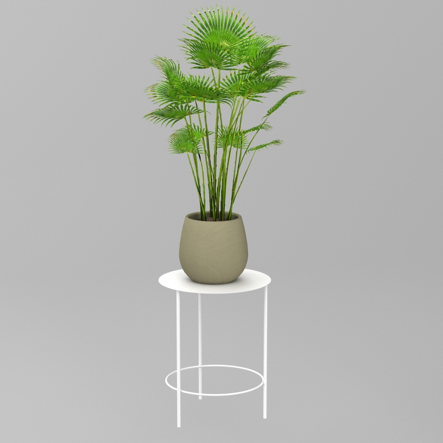 Blomställ 40x32 cm vit