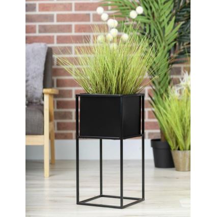 Blomställ 50x24 cm svart