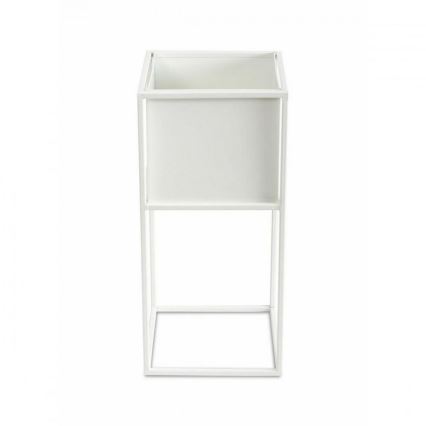Blomställ 50x24 cm vit